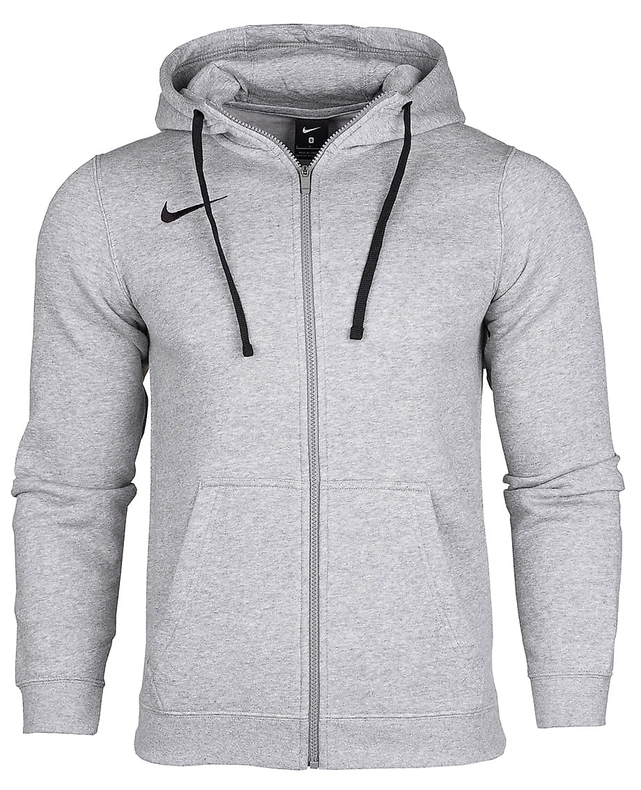 Nike Dětské Mikina Team Club 19 Full-Zip Fleece Hoodie AJ1458 063 EUR L OUTLET