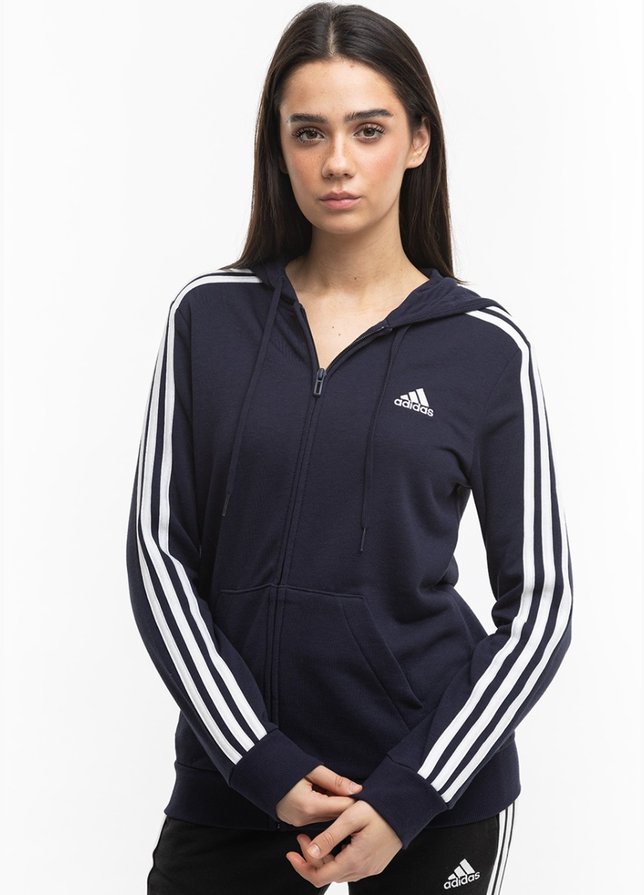 adidas Dámska mikina W 3S FT FZ HD GL0804 adidas Dámska mikina W 3S FT FZ HD GL0804
