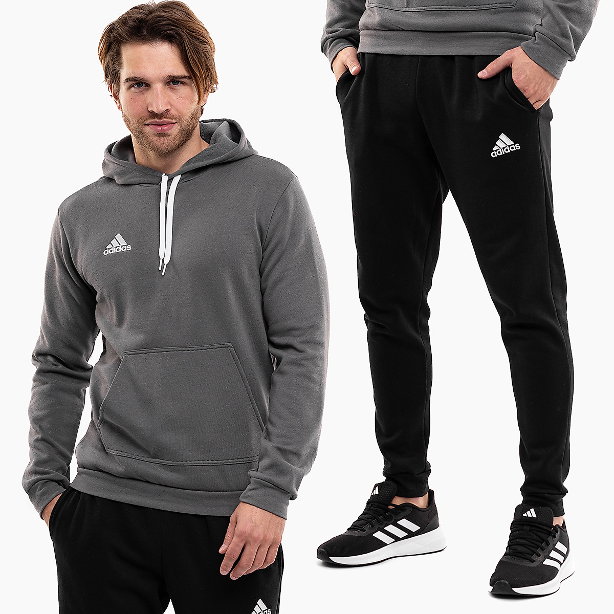 adidas Pánska tepláková súprava Entrada 22 Hoody HB0578/HB0574