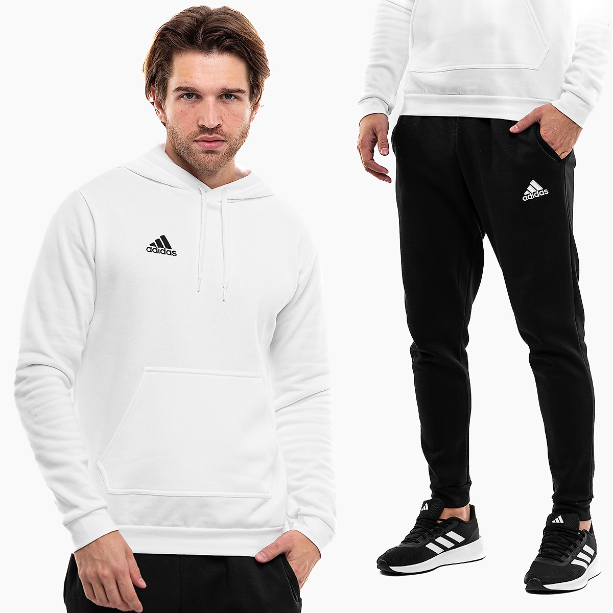 adidas Pánska tepláková súprava Entrada 22 Hoody HG6302/HB0574