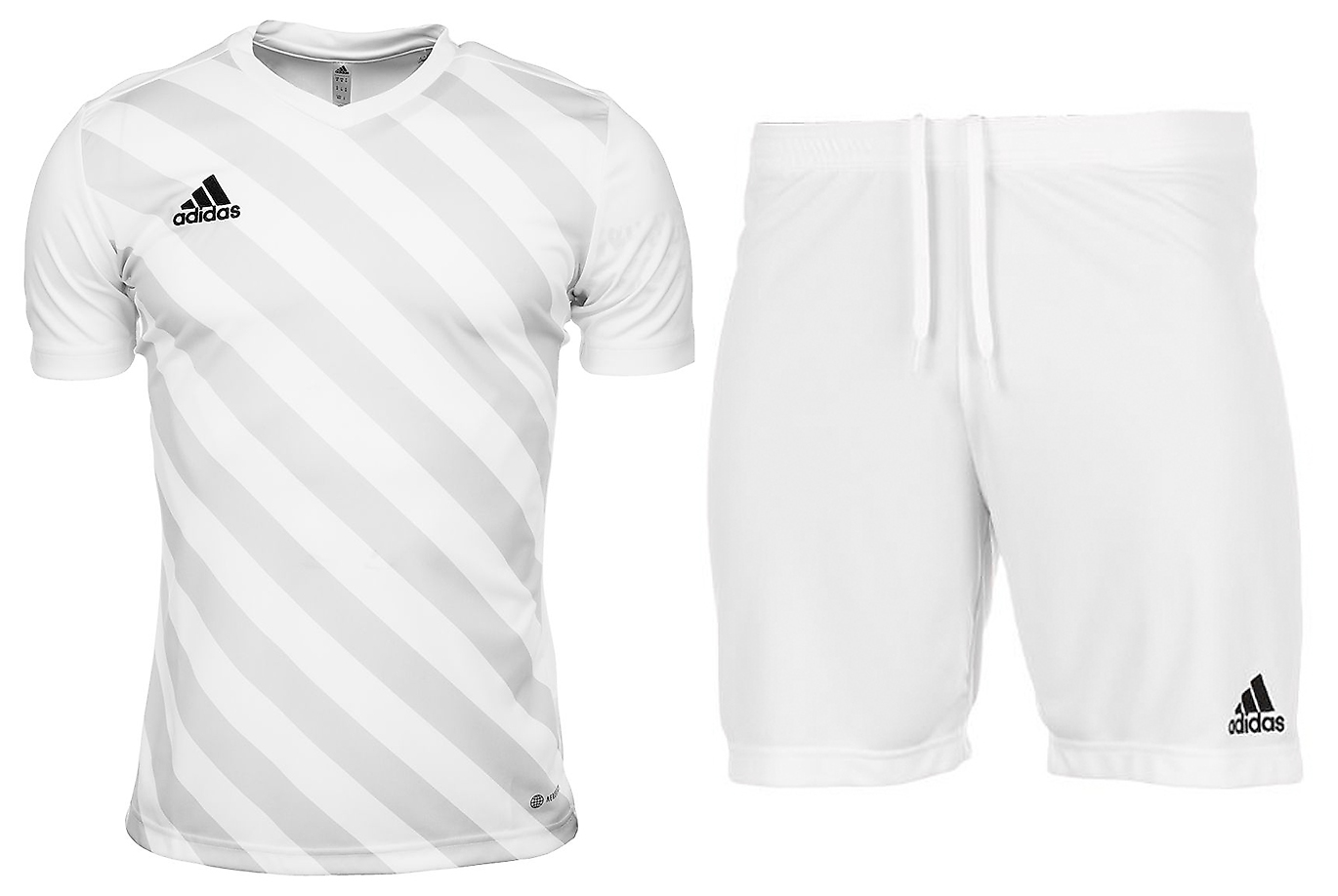 adidas Detský športový set Tričko Krátke Nohavice Entrada 22 Graphic Jersey HF0120/HG6292