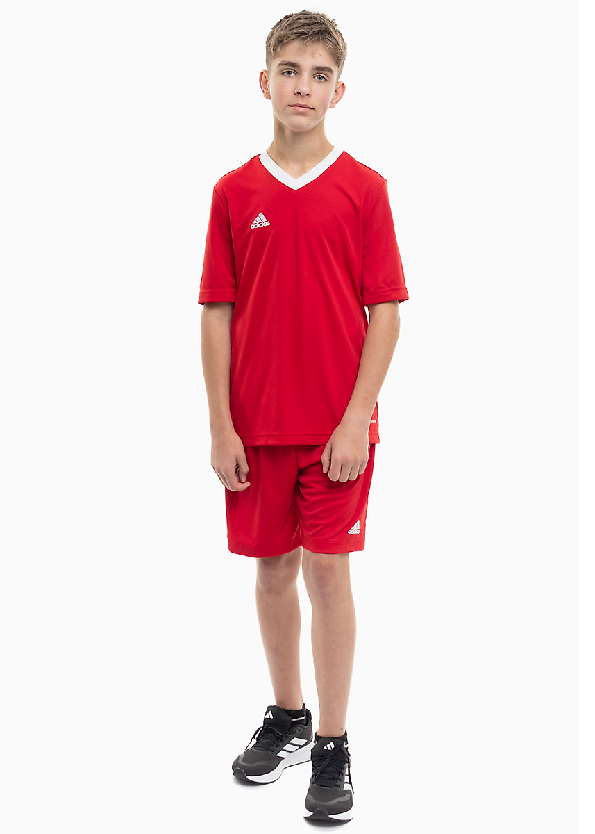 adidas Detský športový set Tričko Krátke Nohavice Entrada 22 Jersey H57496/H57501