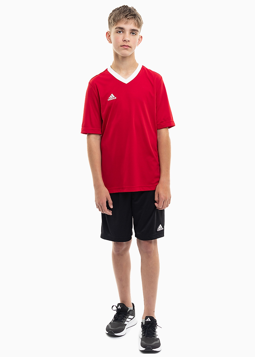 adidas Detský športový set Tričko Krátke Nohavice Entrada 22 Jersey H57496/H57502