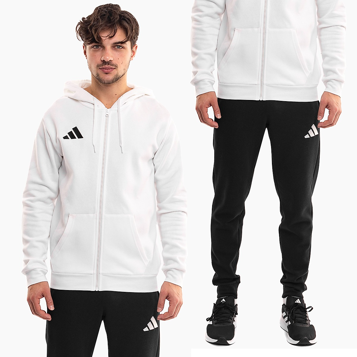 adidas Pánska tepláková súprava Entrada 26 Full Zip Hoody KF5943/JZ9138
