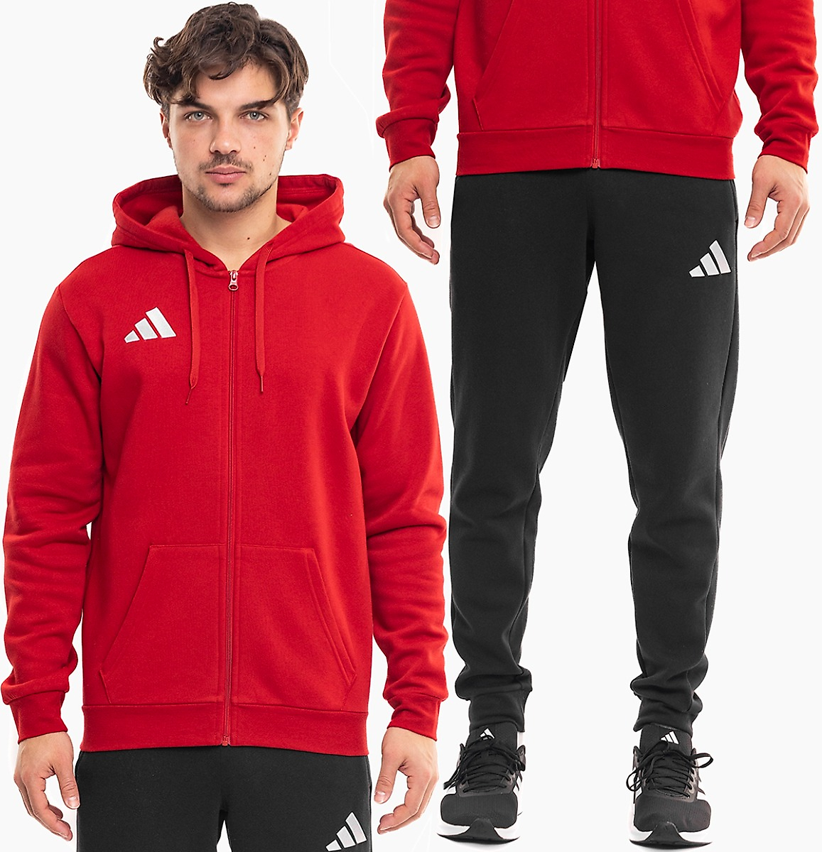 adidas Pánska tepláková súprava Entrada 26 Full Zip Hoody KF5944/JZ9138