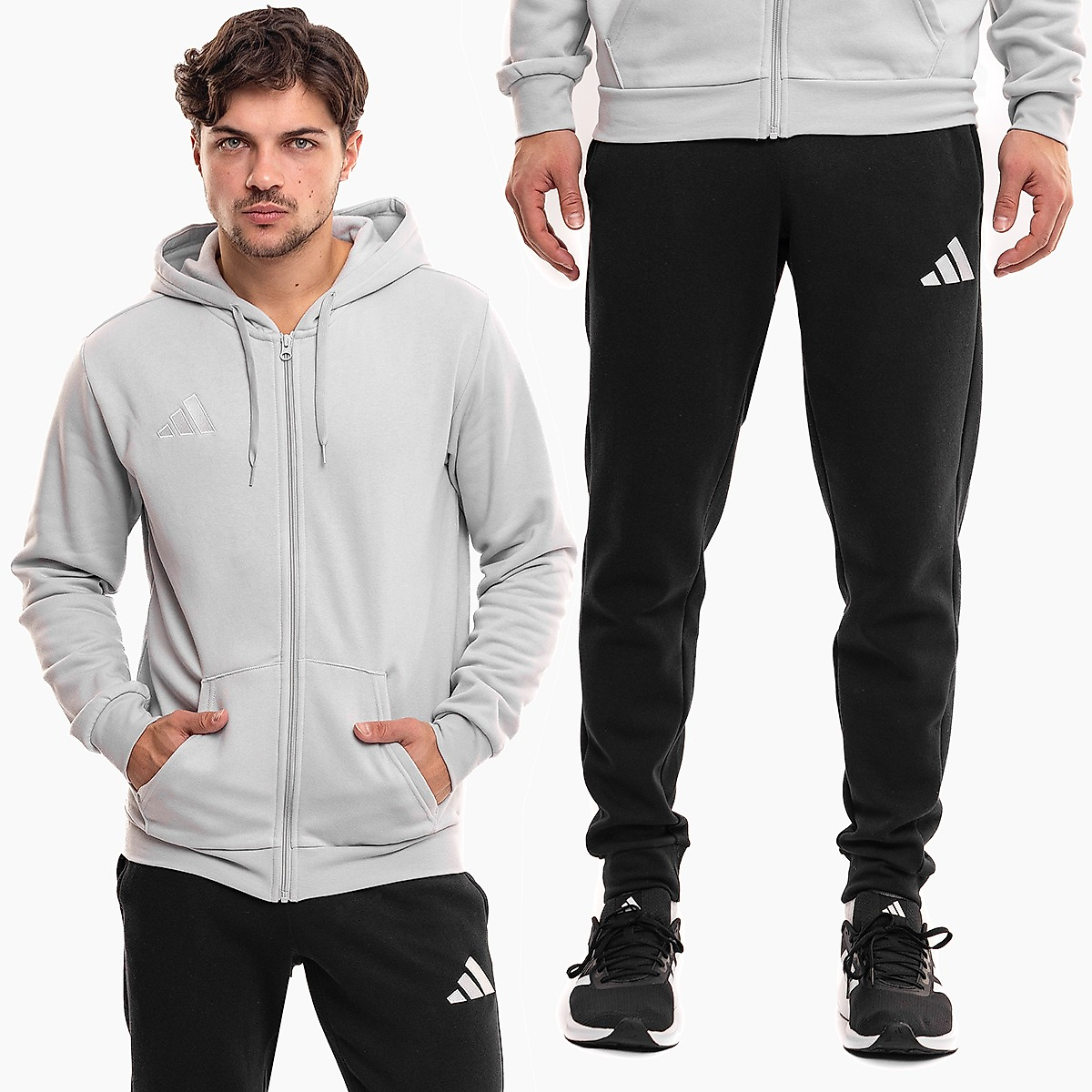 adidas Pánska tepláková súprava Entrada 26 Full Zip Hoody KF5947/JZ9138