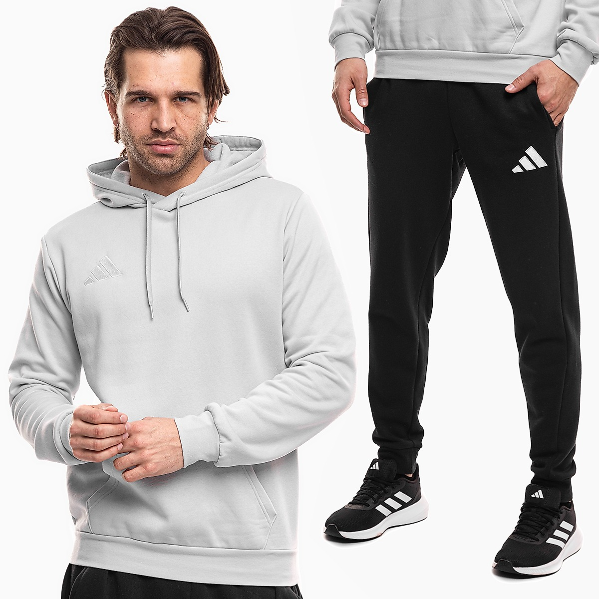 adidas Pánska tepláková súprava Entrada 26 Hoody JZ6578/JZ9138