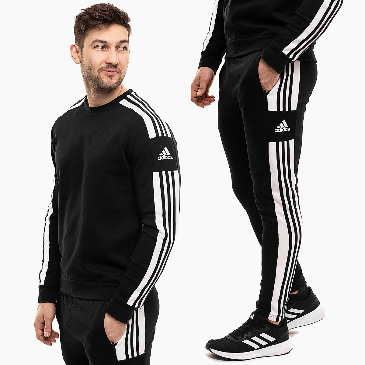 adidas Pánska tepláková súprava Squadra 21 Sweat GT6638/GT6642