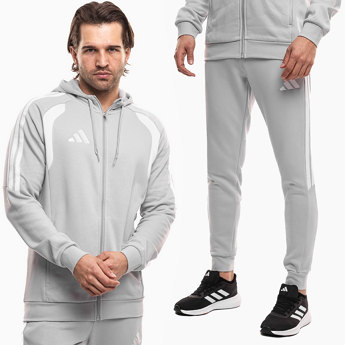 adidas Pánska súprava Tiro 26 League Full Zip Hoodie KF3319/JY7152