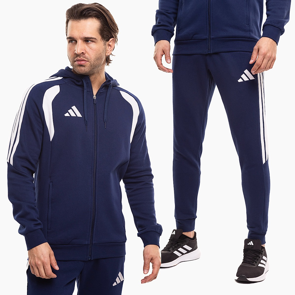 adidas Pánska súprava Tiro 26 League Full Zip Hoodie KF3320/JY7153