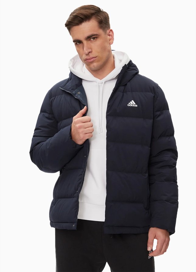 adidas Pánska bunda Helionic Hooded Down HG8750 adidas Pánska bunda Helionic Hooded Down HG8750