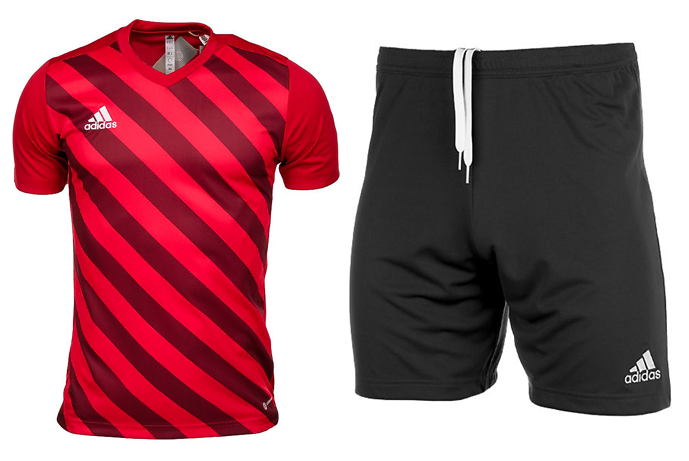 adidas Pánsky športový set Tričko Krátke Nohavice Entrada 22 Gfx Jsy HB0572/H57504