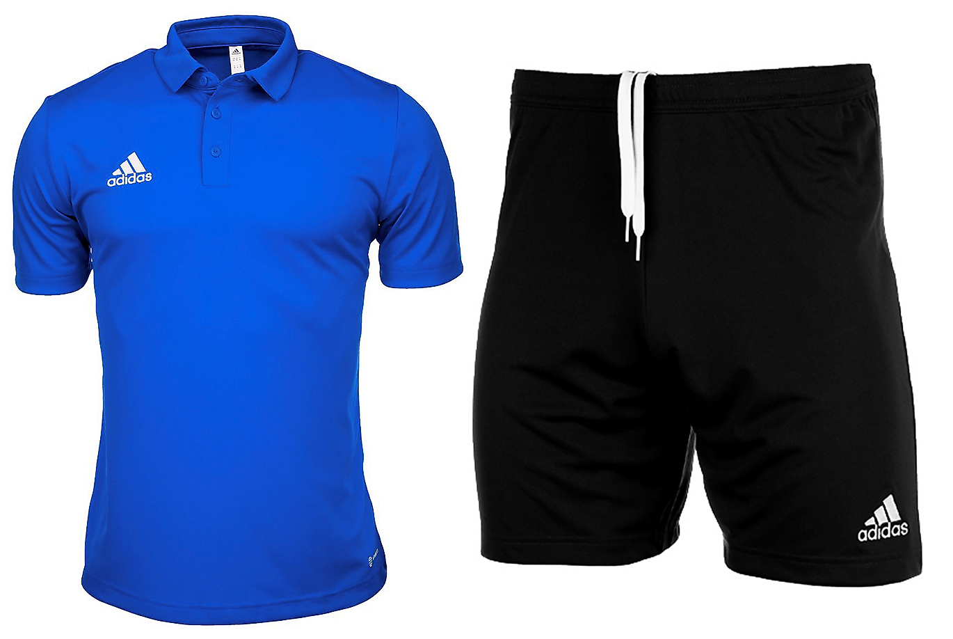 adidas Pánsky športový set Tričko Krátke Nohavice Entrada 22 Polo HG6285/H57504