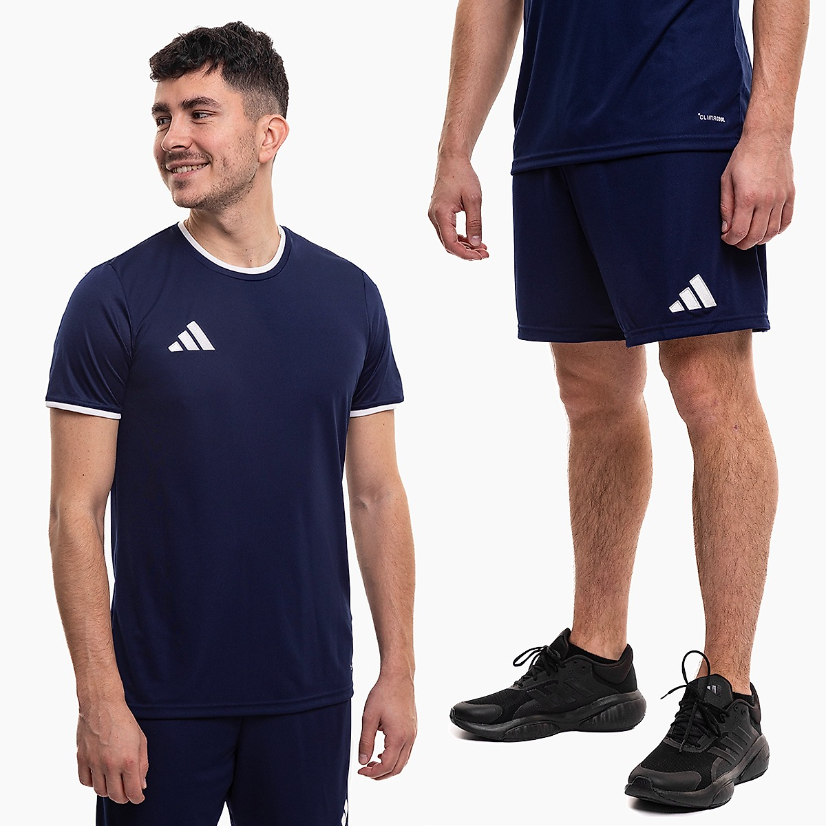 adidas pánska športová súprava dres šortky Entrada 26 JZ2504/JZ2513