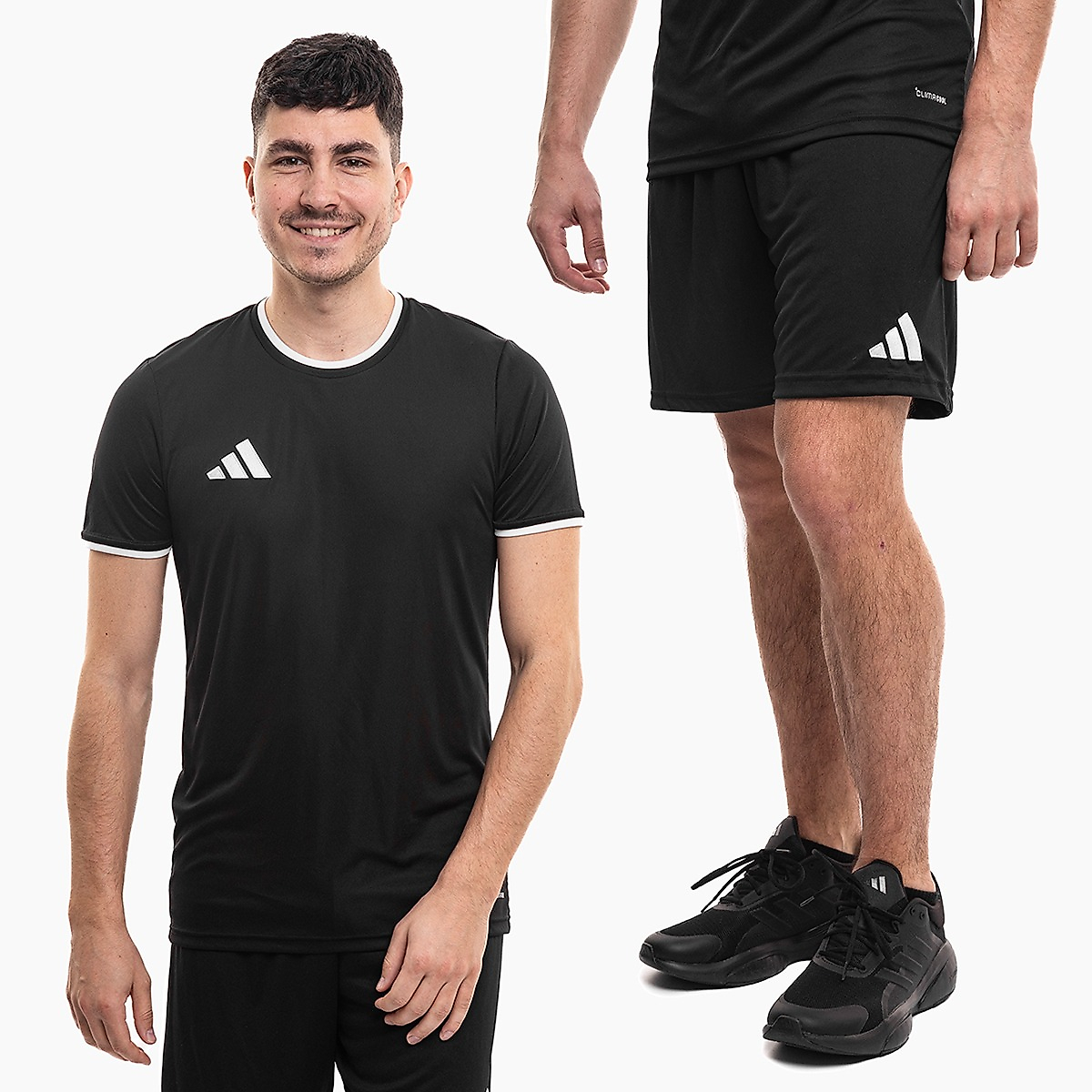 adidas Pánska športová súprava dres a šortky Entrada 26 JZ2505/JZ2521