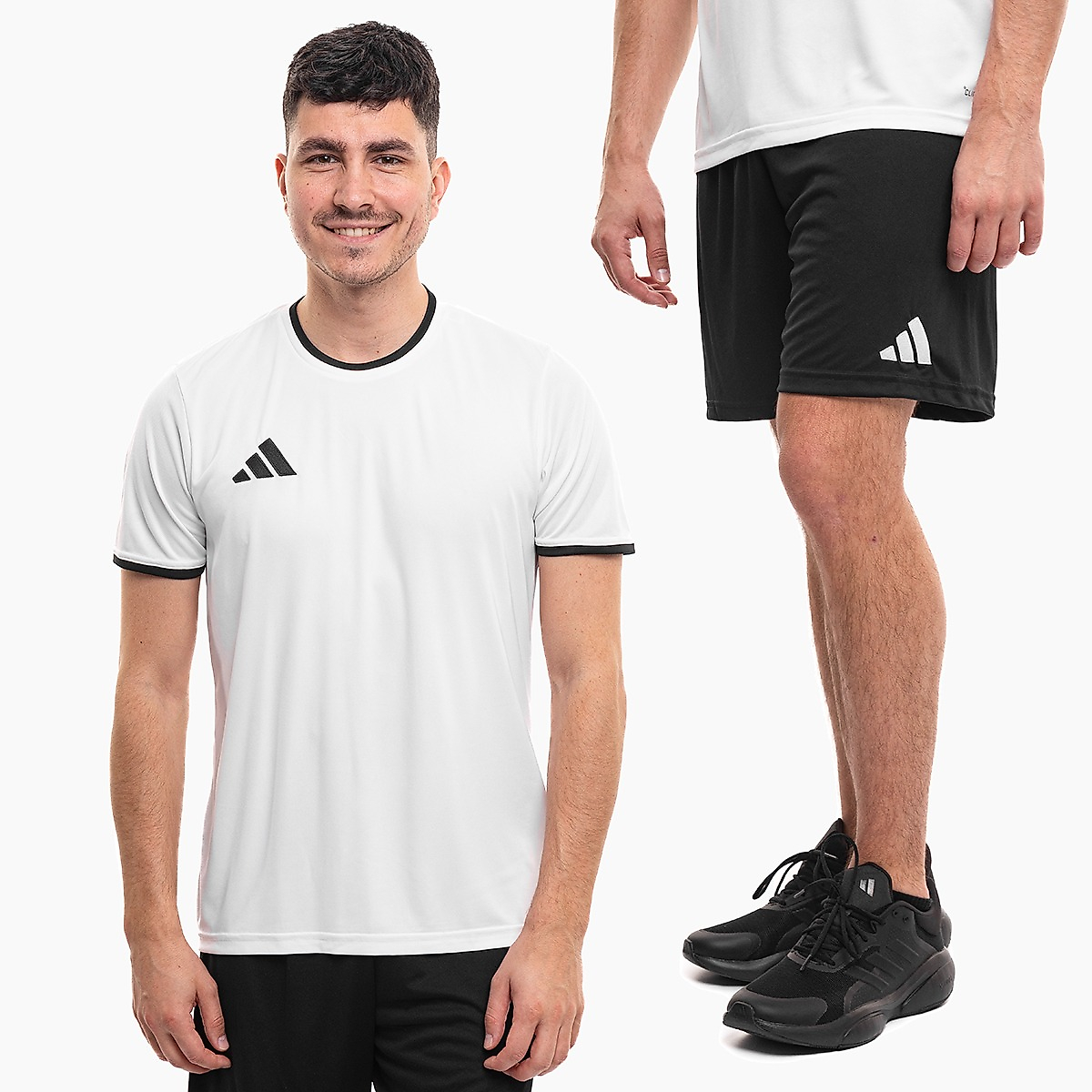 adidas pánska športová súprava dres šortky Entrada 26 JZ2508/JZ2521