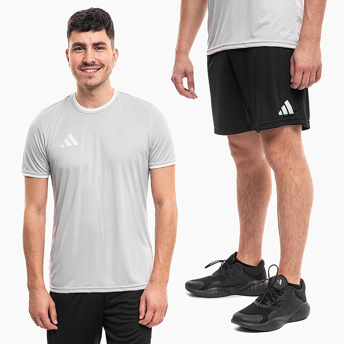 adidas pánska športová súprava dres šortky Entrada 26 JZ2511/JZ2521