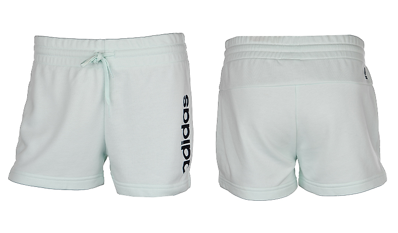 adidas gazelle silver green womens Shorts adidas W Lin Ft W H07874 – Reliveshop