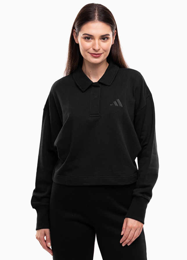 adidas Dámska mikina ALL SZN French Terry Polo IX3806 adidas Dámska mikina ALL SZN French Terry Polo IX3806