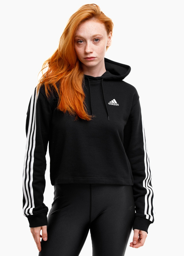 adidas Dámska mikina Essentials 3-Stripes French Terry Crop Hoodie IC8767 adidas Dámska mikina Essentials 3-Stripes French Terry Crop Hoodie IC8767