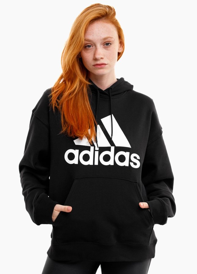 adidas Dámska mikina Essentials Big Logo Oversized French Terry Hoodie HR4934 adidas Dámska mikina Essentials Big Logo Oversized French Terry Hoodie HR4934