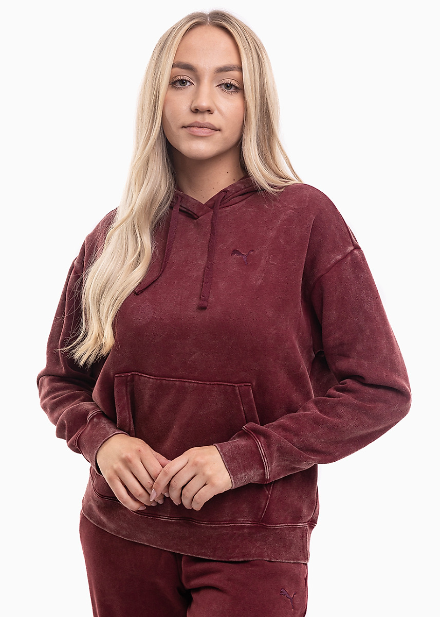 PUMA Dámska mikina ESS Elevated Relaxed Wash Hoodie 688103 96