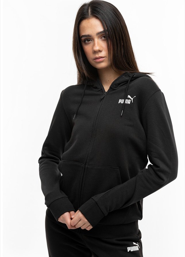 PUMA Dámska mikina ESS Small Logo Full-Zip Hoodie 586811 01 PUMA Dámska mikina ESS Small Logo Full-Zip Hoodie 586811 01
