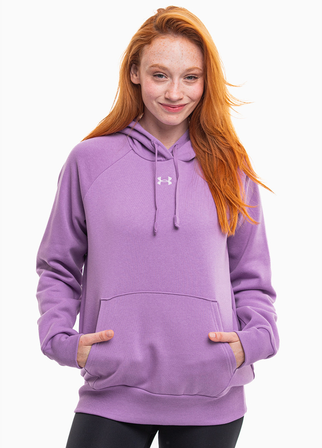 Under Armour Dámska mikina Rival Flecce Hoodie 1379500 560 Under Armour Dámska mikina Rival Flecce Hoodie 1379500 560