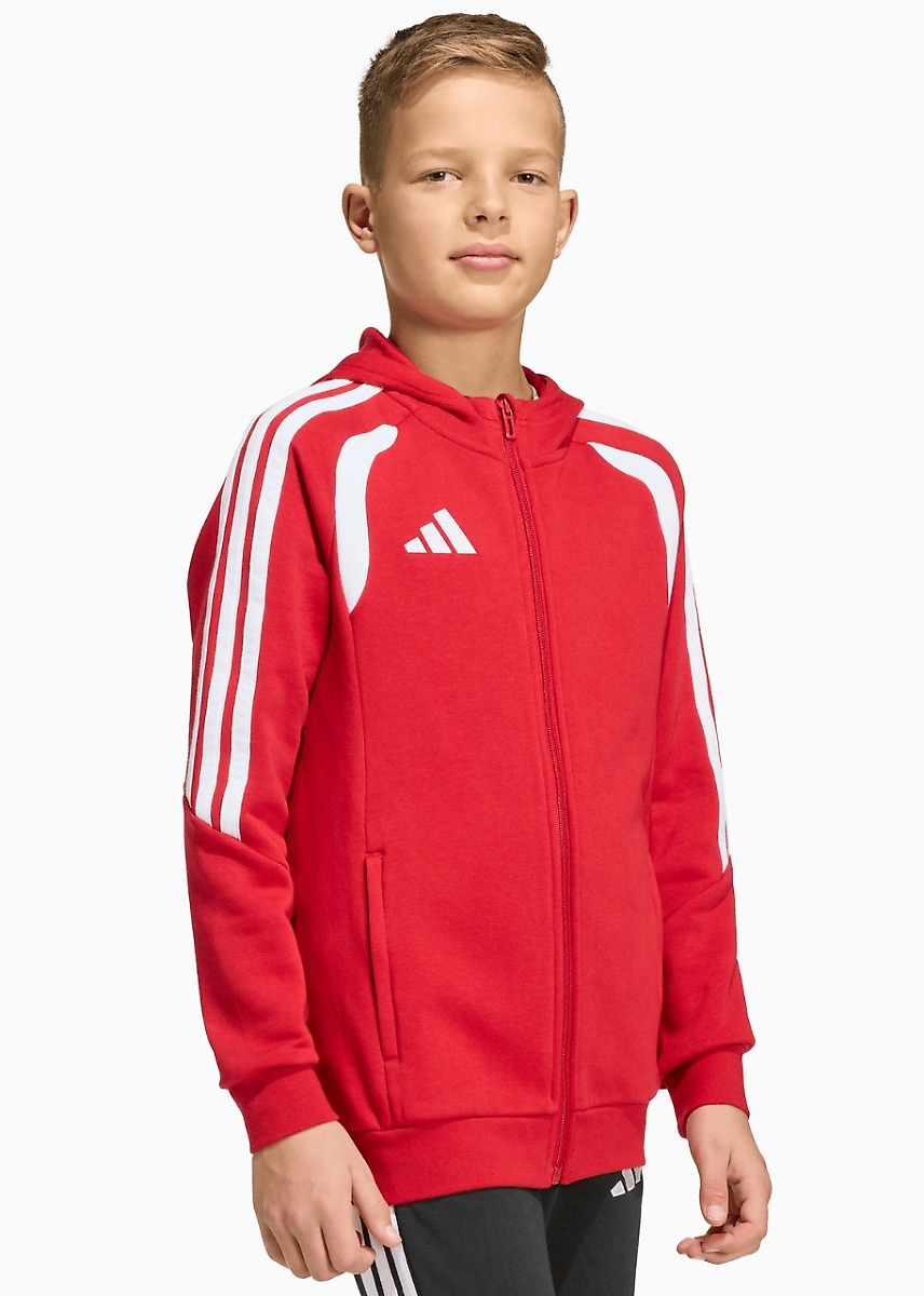 adidas Detská mikina Tiro 26 League Sweat Full Zip Hoodie KF9101