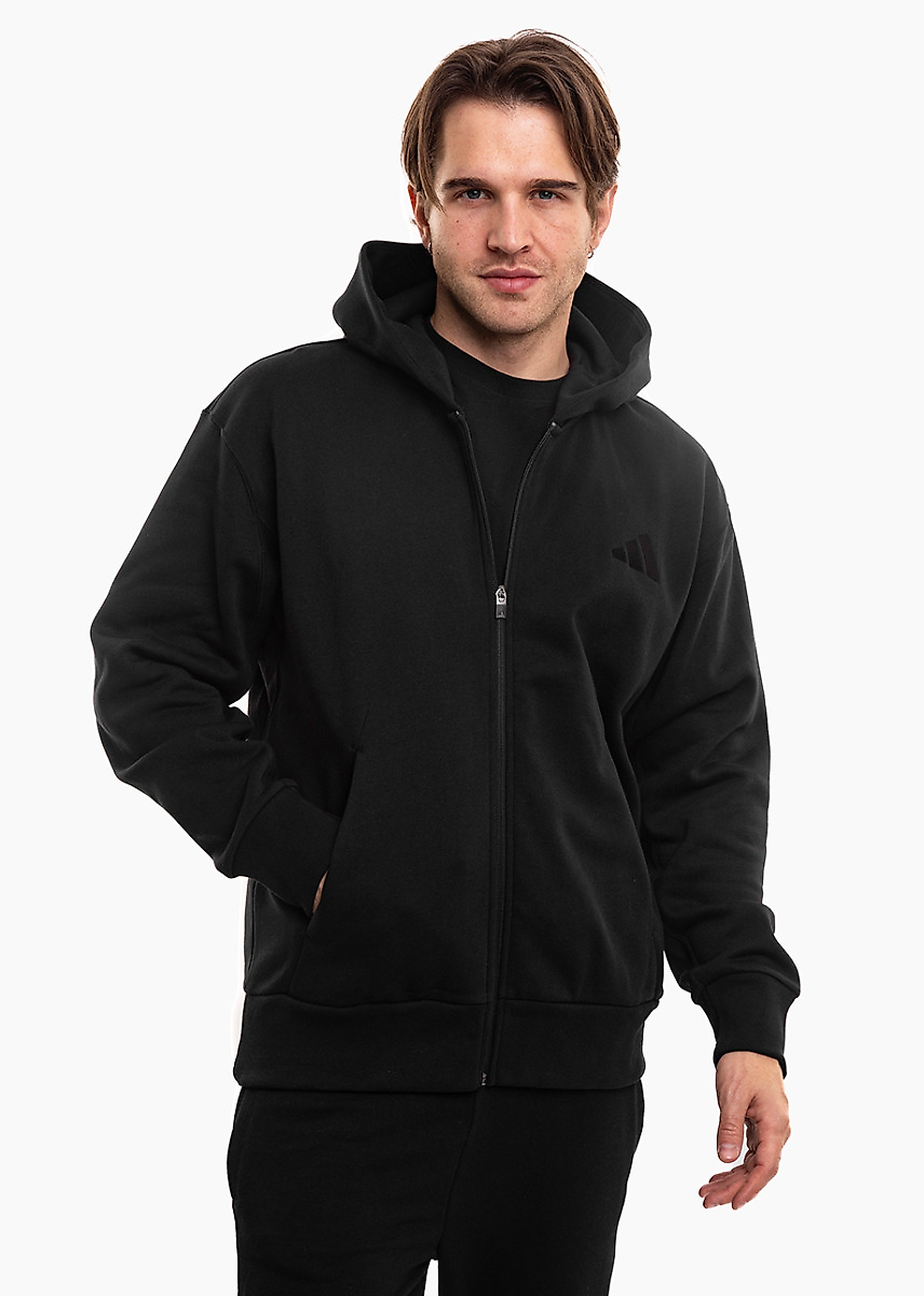adidas Pánska mikina All Szn Fleece Full-Zip Hoodie IX1249