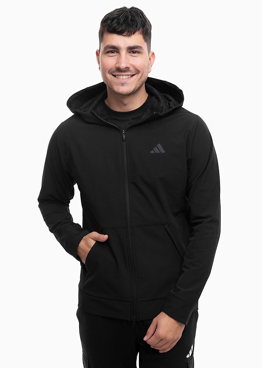 adidas Pánska mikina Designed for Training COLD.RDY Full-Zip Hoodie IN5607
