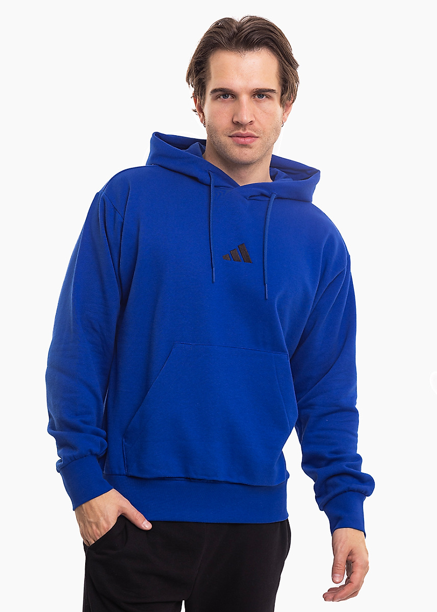 adidas Pánska mikina Essentials Feelcozy Fleece Hoodie JE3800