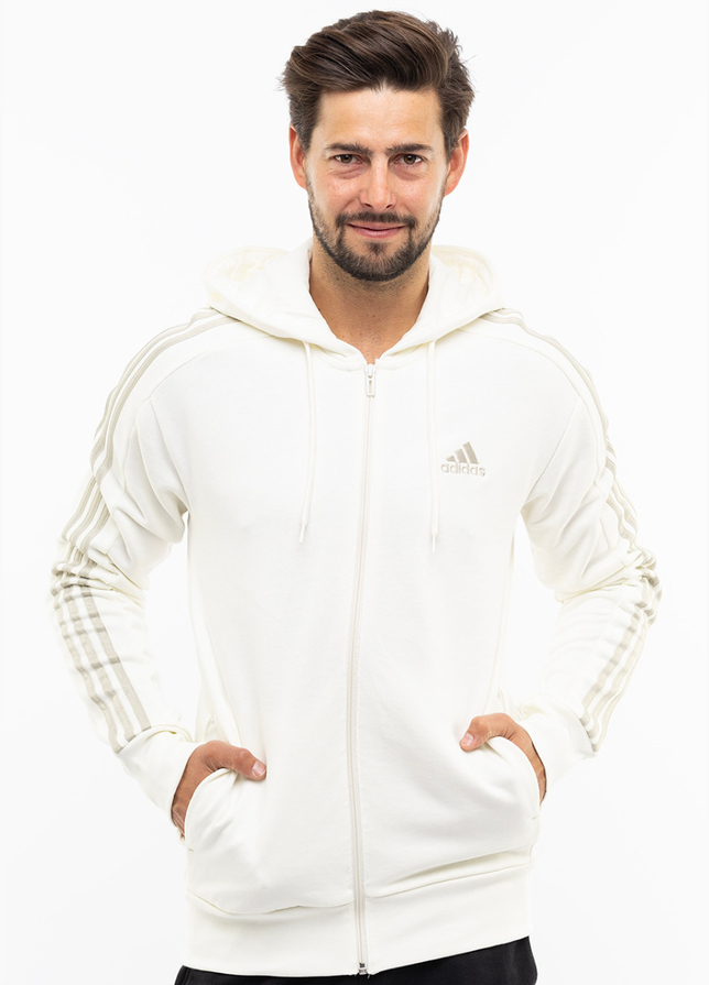 adidas Pánska mikina Essentials French Terry 3-Stripes Full-Zip Hoodie IS1373 adidas Pánska mikina Essentials French Terry 3-Stripes Full-Zip Hoodie IS1373