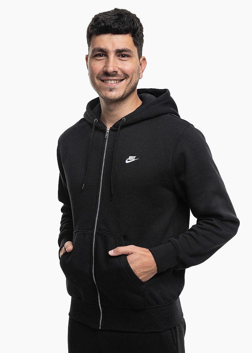 Pánska mikina Nike Club BB FZ Hoodie FN3861 010
