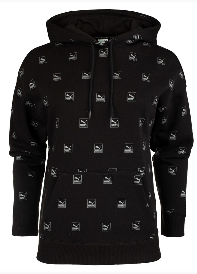 PUMA Dámska mikina Brand Love AOP Hoodie FL 535706 01 PUMA Dámska mikina Brand Love AOP Hoodie FL 535706 01