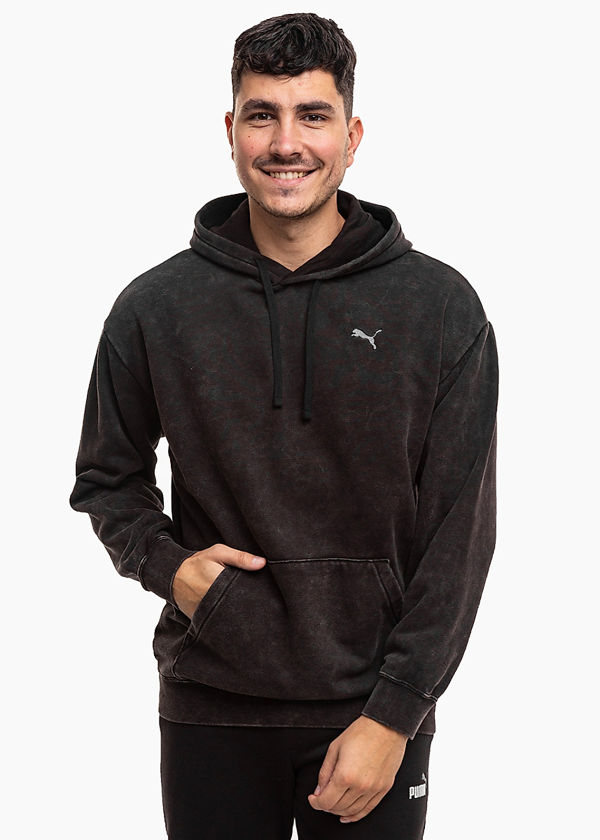 PUMA Pánska mikina ESS Elevated Relaxed Wash Hoodie 688049 01