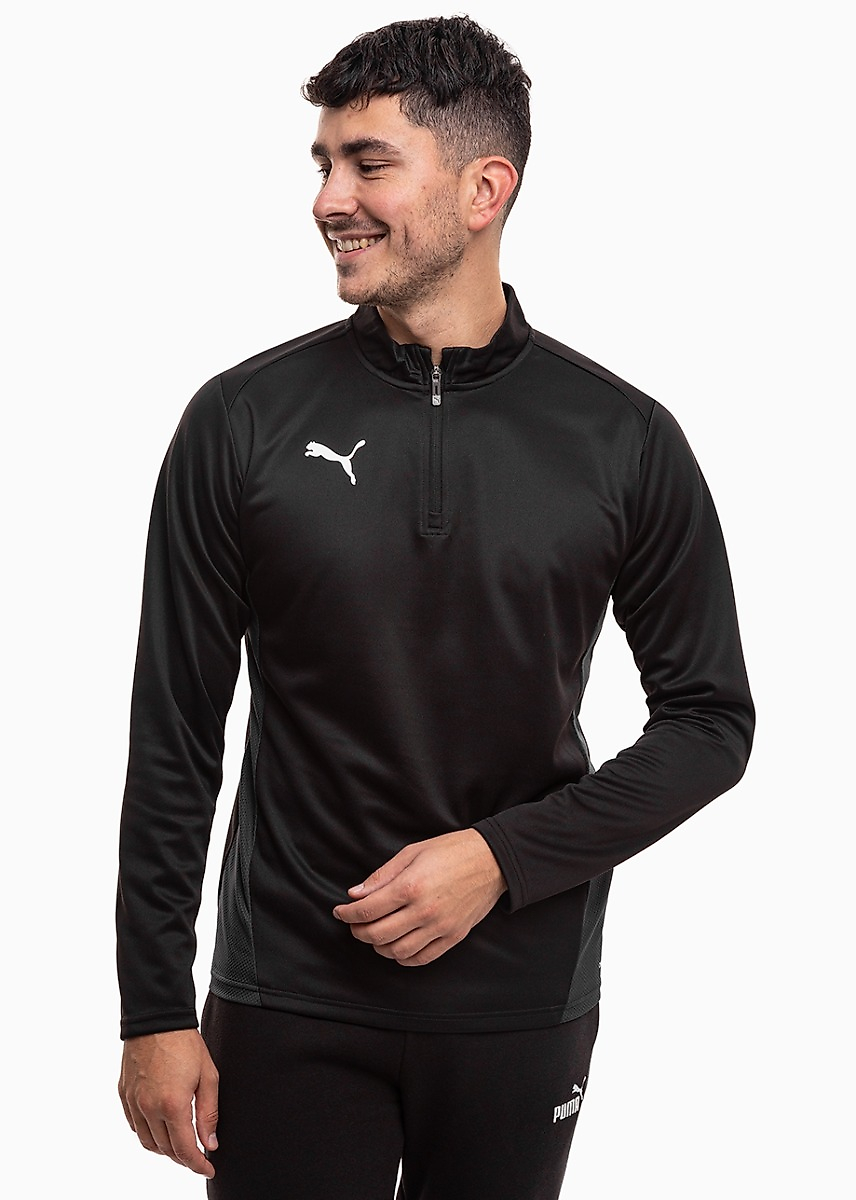 PUMA Pánska mikina TeamGoal Training 1/4 Zip Top 658629 03