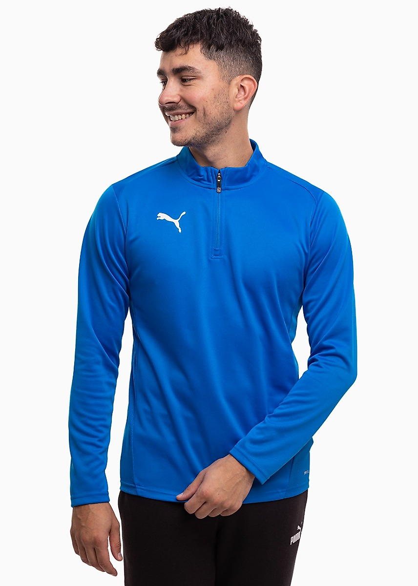 PUMA Pánska mikina TeamGoal Training 1/4 Zip Top 658629 02