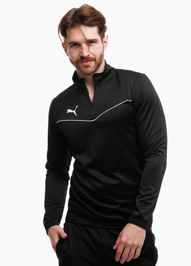 Puma Pánska blúzka teamRISE 1/4 Zip Top 657394 03 Puma Pánska blúzka teamRISE 1/4 Zip Top 657394 03