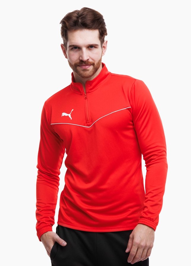 Puma Pánska blúzka teamRISE 1/4 Zip Top 657394 01 Puma Pánska blúzka teamRISE 1/4 Zip Top 657394 01