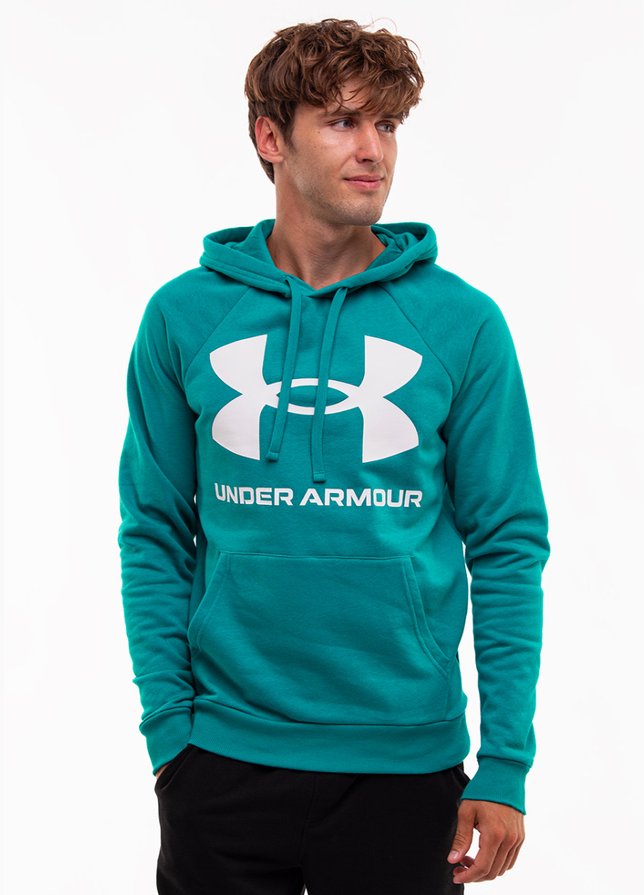 Under Armour Pánska mikina Rival Fleece Big Logo HD 1357093 722 Under Armour Pánska mikina Rival Fleece Big Logo HD 1357093 722