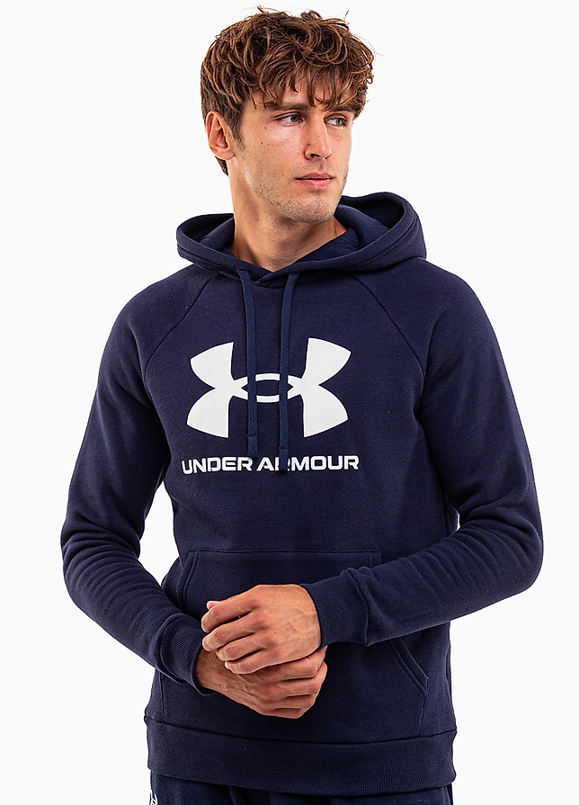 Under Armour Pánska mikina Rival Fleece Logo HD 1379758 410 Under Armour Pánska mikina Rival Fleece Logo HD 1379758 410