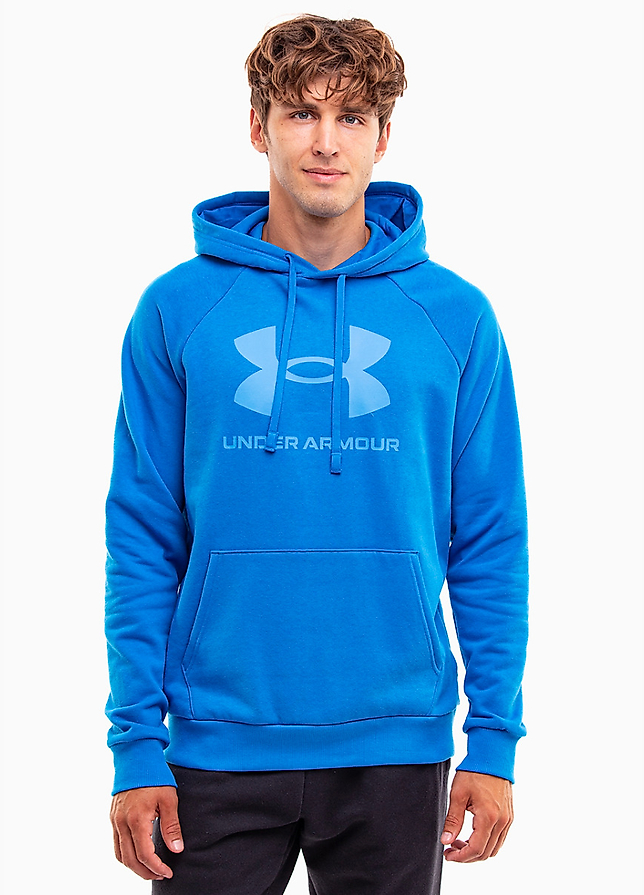 Under Armour Pánska mikina Rival Fleece Logo HD 1379758 406 Under Armour Pánska mikina Rival Fleece Logo HD 1379758 406