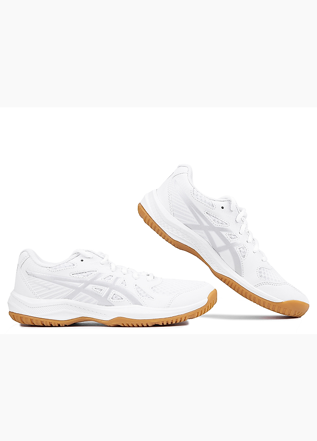 Asics Dámska volejbalová obuv Upcourt 6 1072A107 100 Asics Dámska volejbalová obuv Upcourt 6 1072A107 100