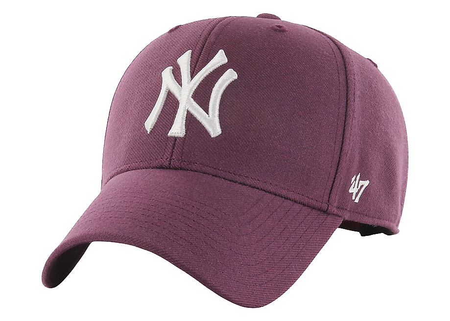 '47 Čiapka šiltovka New York Yankees Magenta B-MVPSP17WBP-PJ