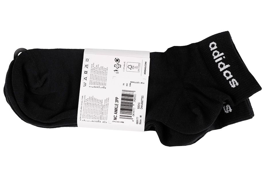 adidas Ponožky Hc Ankle 3PP Sports 3 páry GE6128
