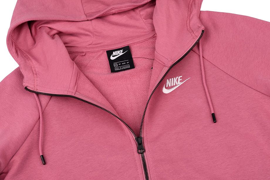 Nike Dámska mikina Essentials Hoodie FZ FLC BV4122 614