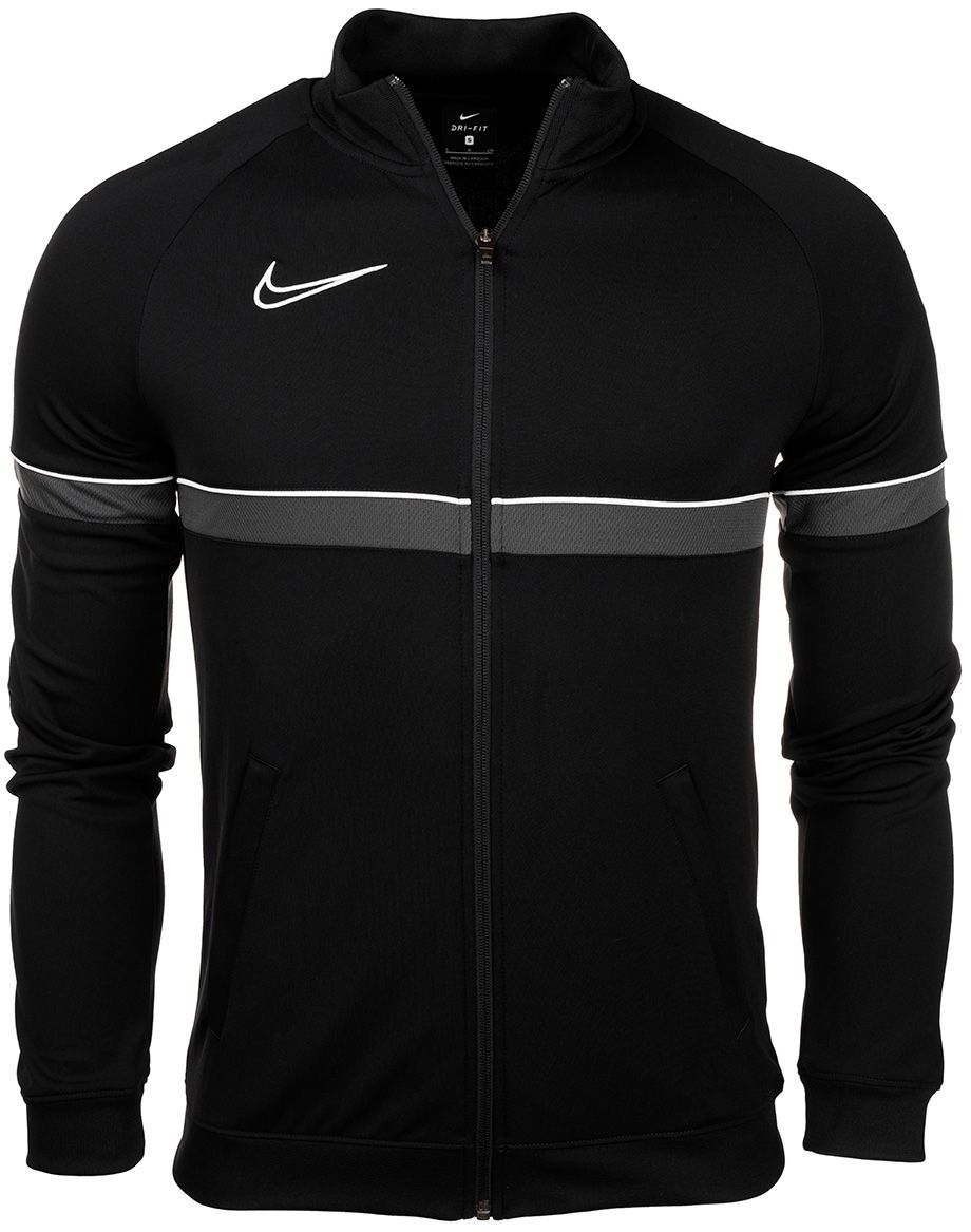 Nike Detská mikina Dri-FIT Academy 21 Knit Track Jacket CW6115 014 EUR S OUTLET