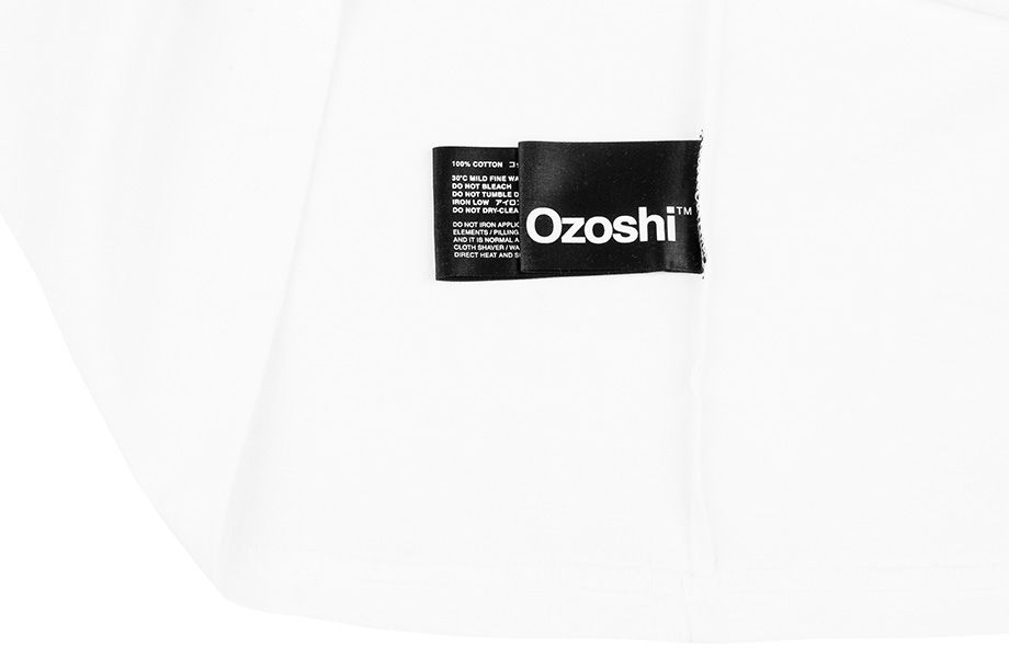 Ozoshi tričko pánske Hiroki biely O20TSBR004