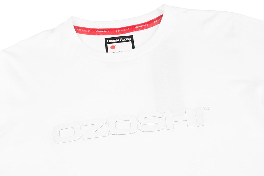 Ozoshi tričko pánske Naoto biely O20TSRACE004